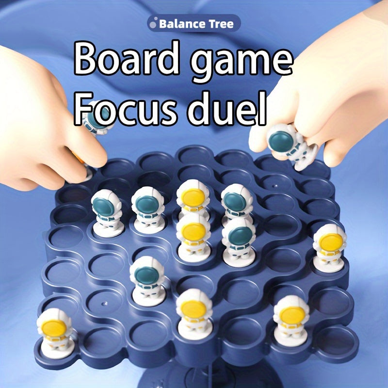 Astronaut Balance Tree Board Game.Focus Training Parent-child Interactive Brain Thinking Puzzle Toys Christmas, Halloween Gift