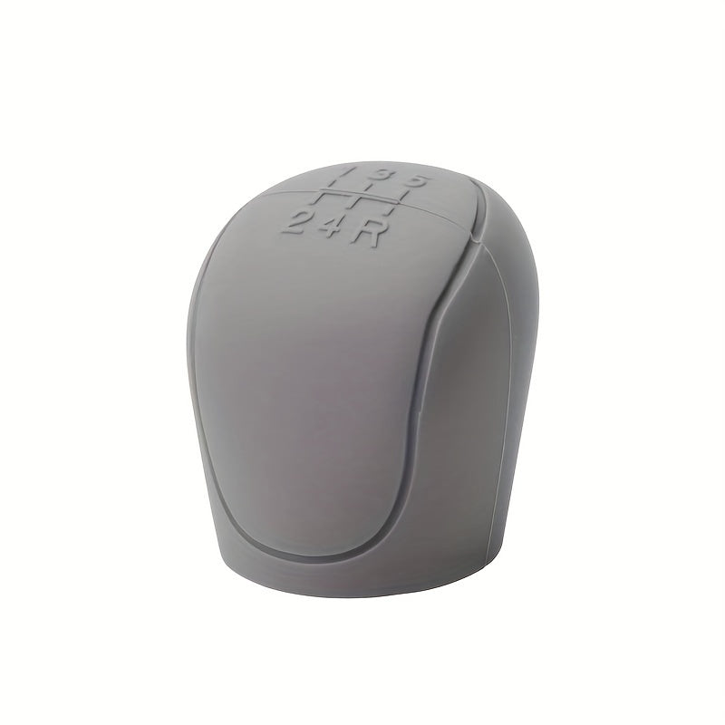 Car Silicone Gear Shift Knob Cover Gear Shift Non-Slip Grip Handle Protective Covers Manual 6-speed Car Interior Accessories