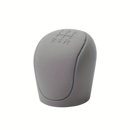 Car Silicone Gear Shift Knob Cover Gear Shift Non-Slip Grip Handle Protective Covers Manual 6-speed Car Interior Accessories