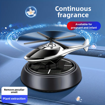 Car Perfume Diffuser Solar Aromatherapy Dashboard Helicopter Decoration Air Freshener Deodorant Car Accessories Gift