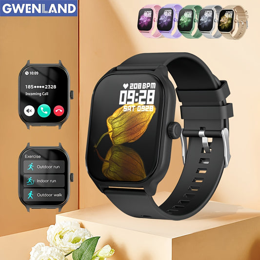 Teen Smartwatch, 2.01 Full Touch Screen (Reject/Answer), Fitness Tracking Watch, Sport Mode Support, Pedometer, Distance, Large Capacity 230mAh, 100 + Sport Mode Wireless Calls, Smart Watch For Android IPhone