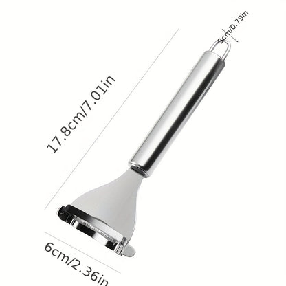 Stainless Steel Corn Stripper Tool - Efficient Kernel Remover, Easy-to-Use, Durable Kitchen Gadget for Fresh Corn Prep