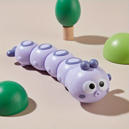Adorable Wind-Up Toys for Babies & Toddlers - Chain Swing Caterpillar, Puzzles & More! Christmas、Halloween、Thanksgiving Gift