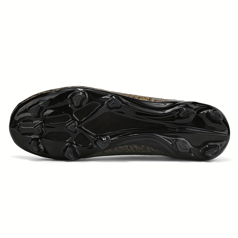 Foreign Trade Large Size High Top Football Shoes Men's Long Nail Competition Special Training Shoes Professional Football Shoes