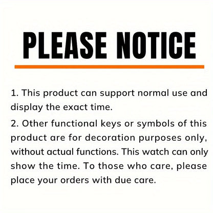 Men's Fashion Watch, Multifunctional Quartz Wristwatch