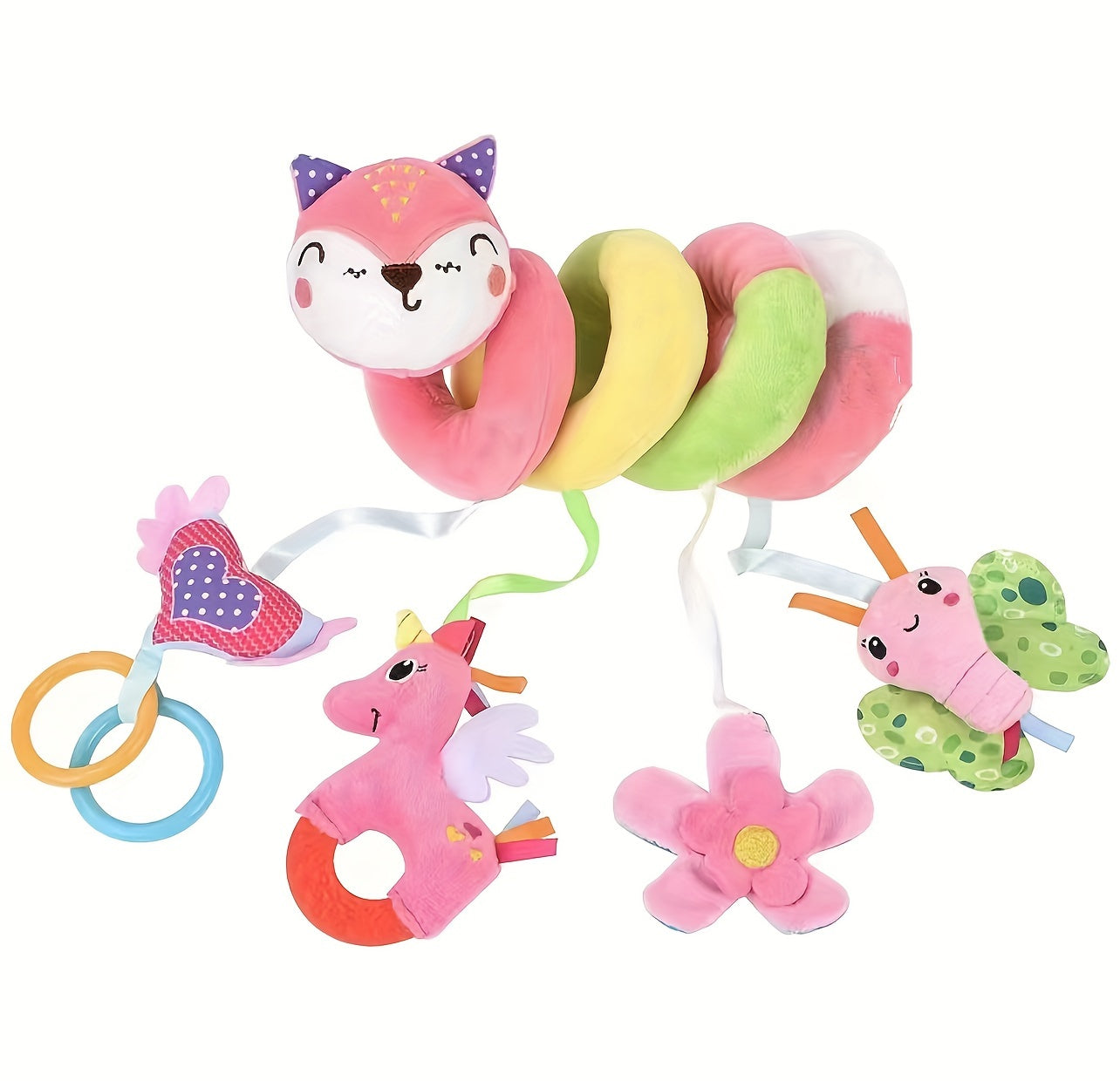 Bring Joy and Comfort to Your Little One with this Baby Stroller Hanging Bed and Toys! Christmas 、Halloween 、Thanksgiving gifts