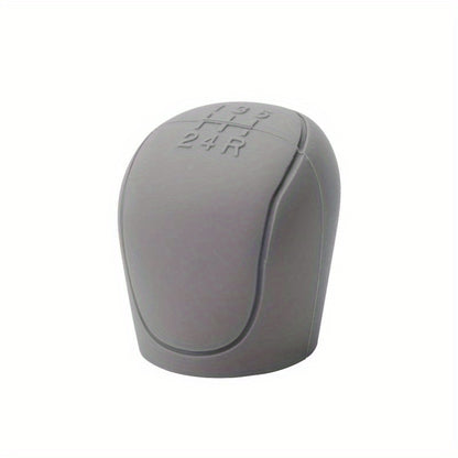 Car Silicone Gear Shift Knob Cover Gear Shift Non-Slip Grip Handle Protective Covers Manual 6-speed Car Interior Accessories