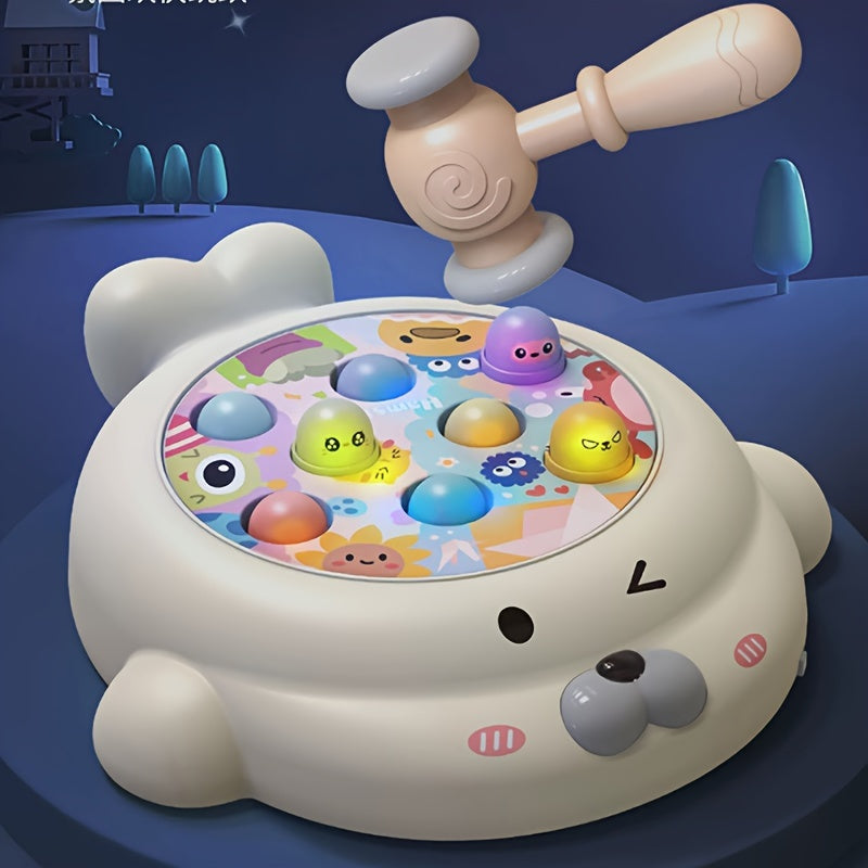 1 Set Cute Seal Hitting Mole Music Toys For Boys And Girls, Suitable For Babies To Exercise Hand-eye Coordination And Daily Play Use