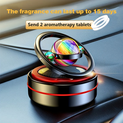 Solar Rotation, Aromatherapy Air Freshener Car, Perfume Solar Diffuser Car Aromatherapy Car Air Freshener