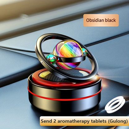 Solar Rotation, Aromatherapy Air Freshener Car, Perfume Solar Diffuser Car Aromatherapy Car Air Freshener