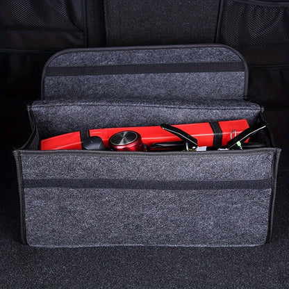 1pc Lightweight Folding Car Organizer, Space Saving Portable Organizer