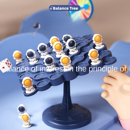 Astronaut Balance Tree Board Game.Focus Training Parent-child Interactive Brain Thinking Puzzle Toys Christmas, Halloween Gift