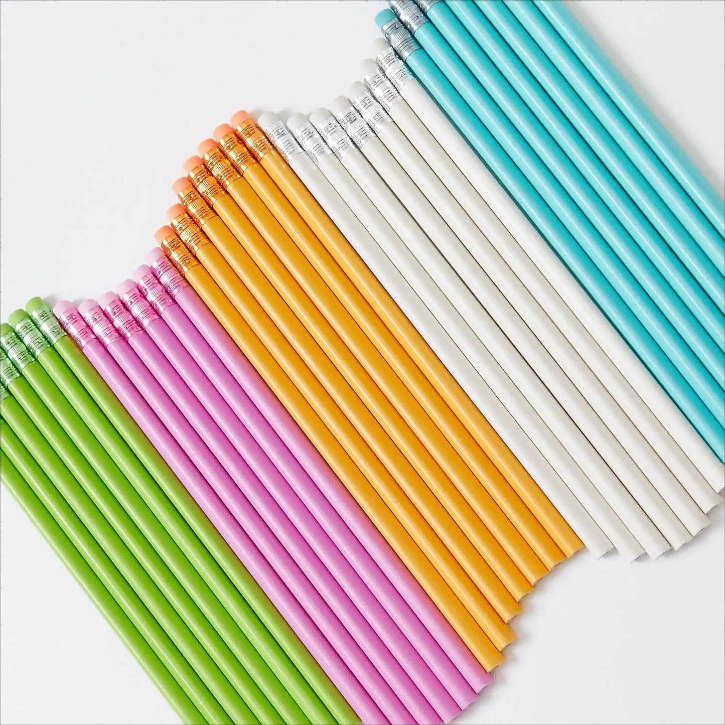 Zhenglin Macaron HB Plastic Promotional Use Pencil Cross-Border E-Commerce Bulk Environmentally Friendly Rubber Standard Pencils