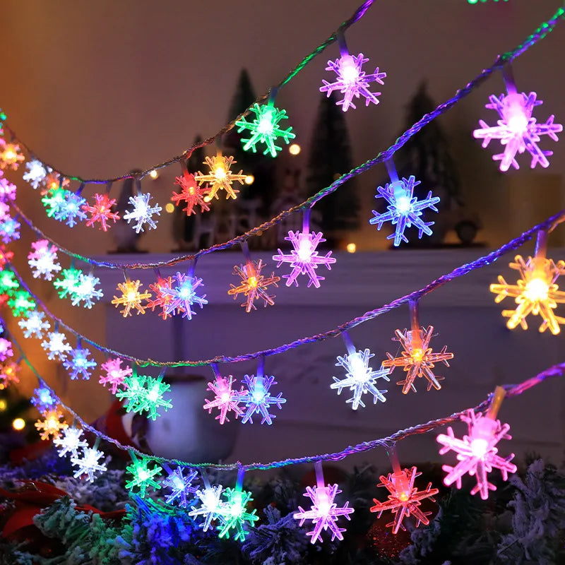 Christmas Garden Street Tree Decoration Twinkle Fairy Light 3M Wedding Party Outdoor Garland Christmas String Light