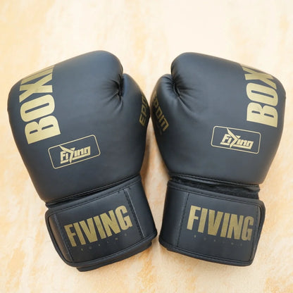 INVINC Quality Gym Sports Training Gloves Durable Custom Logo Boxing MMA Gloves for Adults Hand Protection 6oz 16oz Waterproof