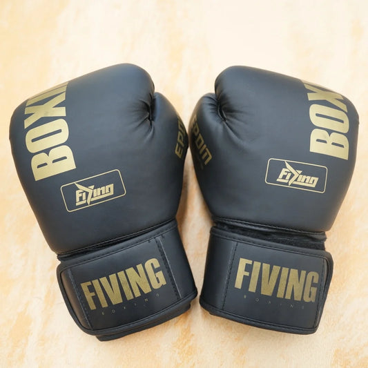 INVINC Quality Gym Sports Training Gloves Durable Custom Logo Boxing MMA Gloves for Adults Hand Protection 6oz 16oz Waterproof