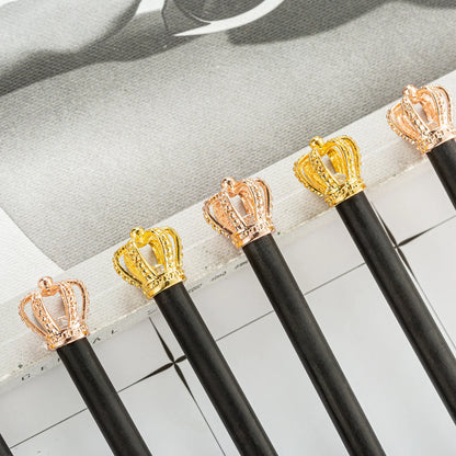 Customized Company logo Crystal Pencil with Crown for Gift