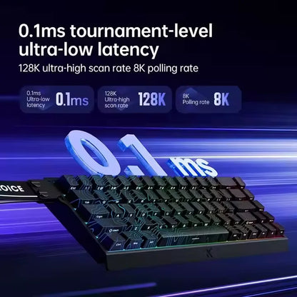 Alibaba Online Shopping MCHOSE ACE68 PRO 8K Wired RGB Contour Hot Swap Magnetic Switch Line Keycaps Keyboard