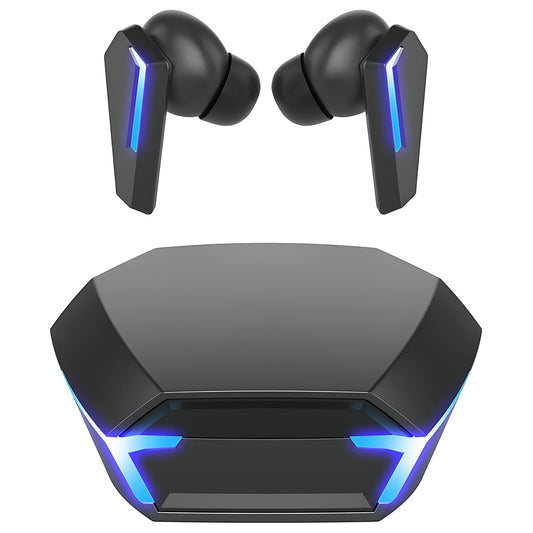 M10 Low Latency Wireless Earbuds Gaming and Music Dual-Mode in Ear Earphones with E-Sports Breathing Light and IPX4 Waterproof