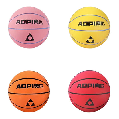 High Quality Children Adult Mini Rubber Basketball Indoor Outdoor Universal Training Mini Basketball