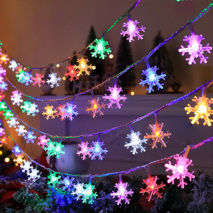 Christmas Garden Street Tree Decoration Twinkle Fairy Light 3M Wedding Party Outdoor Garland Christmas String Light