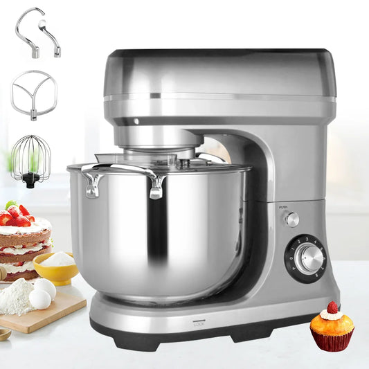 Ready to Ship 2000W 11-liter Household Electric Stand Mixer Kitchen Food Processor Bread and Cake Dough Double Hook Mixer