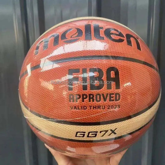 2025 Molten High Quality Official Size 5 6 7 Training Competition Basketball GG7X Weighted Basketball for Basketball Players