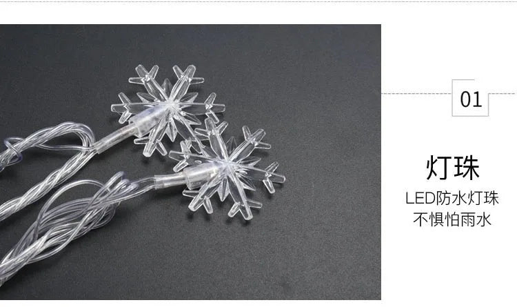 Christmas Garden Street Tree Decoration Twinkle Fairy Light 3M Wedding Party Outdoor Garland Christmas String Light