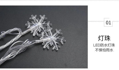 Christmas Garden Street Tree Decoration Twinkle Fairy Light 3M Wedding Party Outdoor Garland Christmas String Light