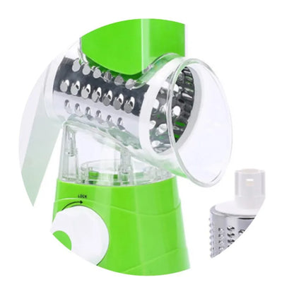 Multifunctional Hand-cranked Vegetable Cutter Kitchen Manual Vegetable Machine Grater Slicer Roller Type Vegetable Cutter