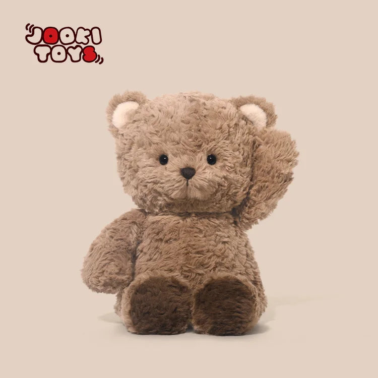 Jooki Souffle bear Doll Plush Toy - Soft Stuffed Animal for Kids Sits 37 cm Tall Large quantities can be inquired for discounts