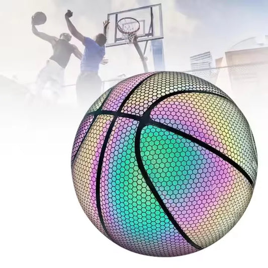 Professional Luminous Basketball Factory Customized Silent Size 7-Basketball Round Luminous Basketball Ball