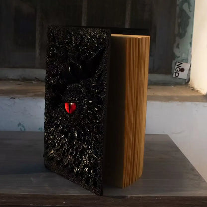 Hotselling One-eyed Dragon Notebook for Holiday Gifts GTB02 Wholesale 3D Eye Embossed Journal Notebook Resin Crafts