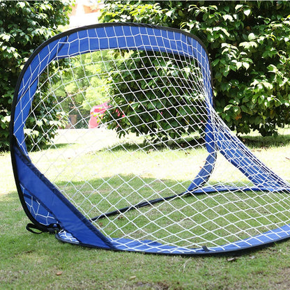 High Quality Eco-Friendly Water-Resistant Portable Soccer & Football Training Net Set Foldable Classic Style for Children