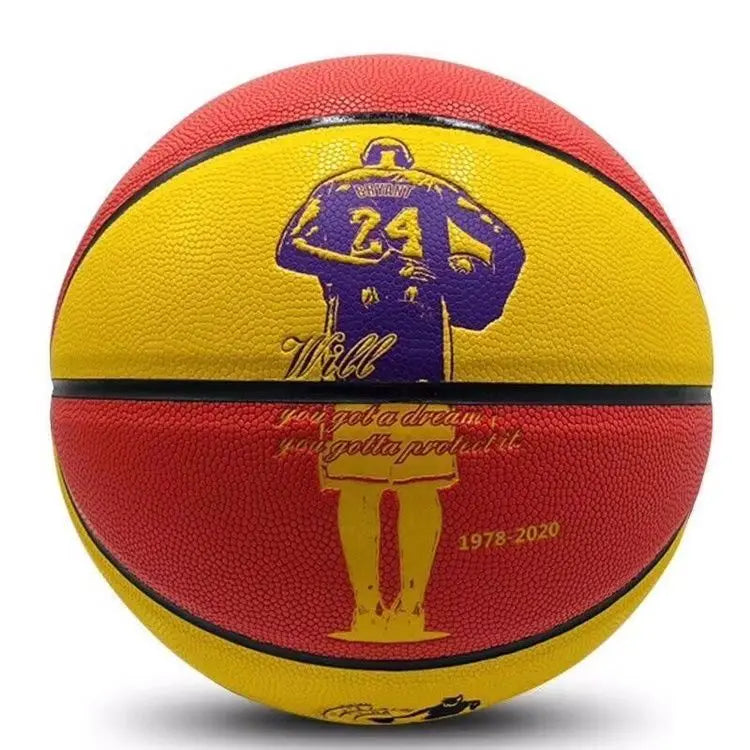 High Quality Custom Basketball for Indoor and Outdoor Training Sizes 3 5 6 4 7 with PU Cover and Logo