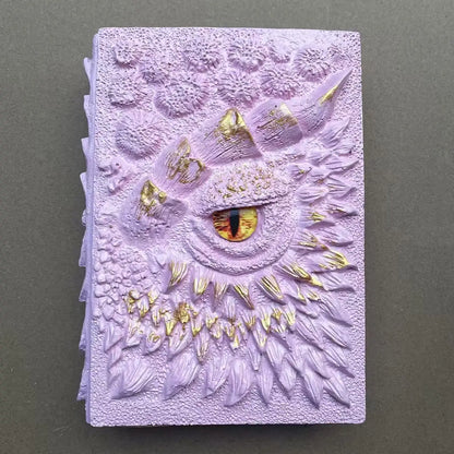 Hotselling One-eyed Dragon Notebook for Holiday Gifts GTB02 Wholesale 3D Eye Embossed Journal Notebook Resin Crafts