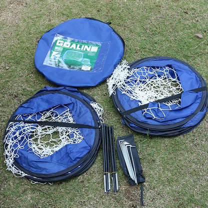 High Quality Eco-Friendly Water-Resistant Portable Soccer & Football Training Net Set Foldable Classic Style for Children