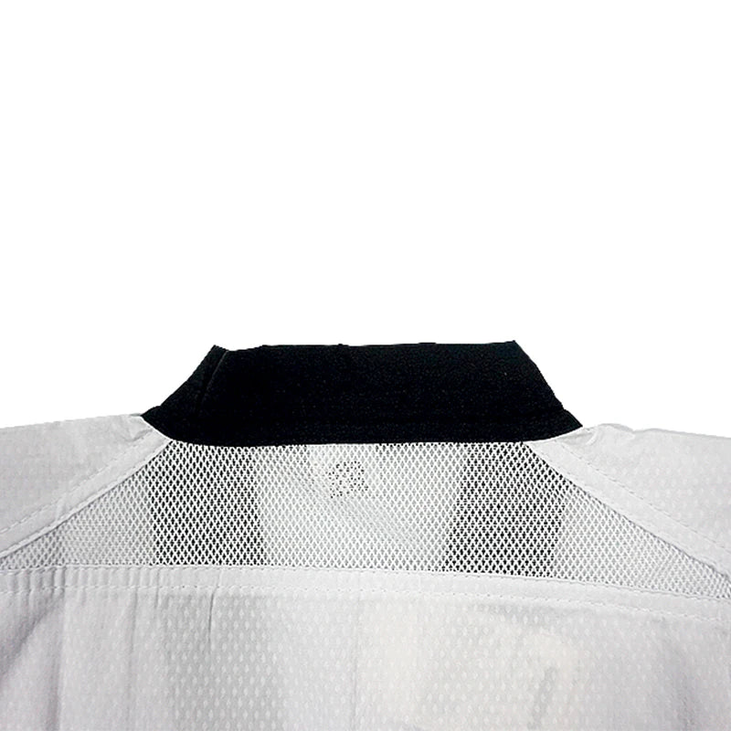 High Quality Black Stretch Dobok Breathable Karate Training Uniform Taekwondo Suits for Kids Adults Martial Arts Equipment