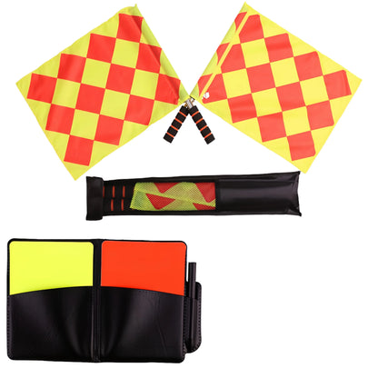 Wholesale MUDA Model 25-905 School Sports Training Equipment Set Referee Cards Whistle Red Yellow Card Scorebook Pencil Football