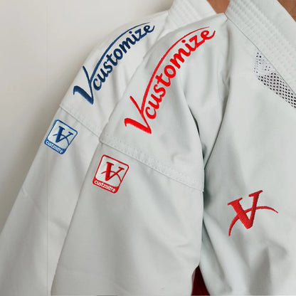 Unisex Cotton Karate Kata Suit Canvas  Black Diamond Arawaza Material for Martial Arts Training Custom Logo Option for Training