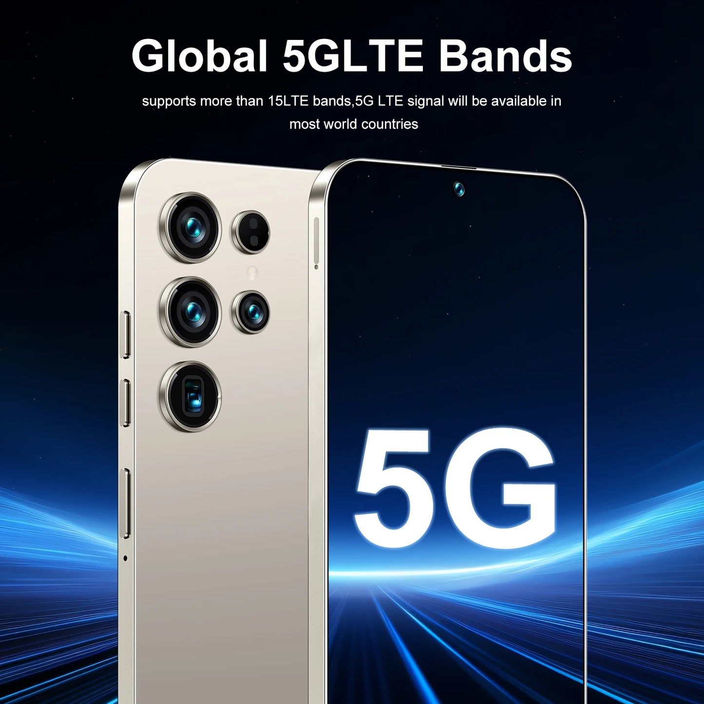 High Quality Original 5G Android S26 Ultra Smartphones 22GB+2TB Storage 7.3 Inch HD Screen Mobile Phone S25 Ultra