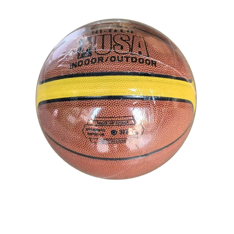 Basketball Children's Outdoor Wear-resistant PU Leather Feel Student No.7 Standard Adult Competition