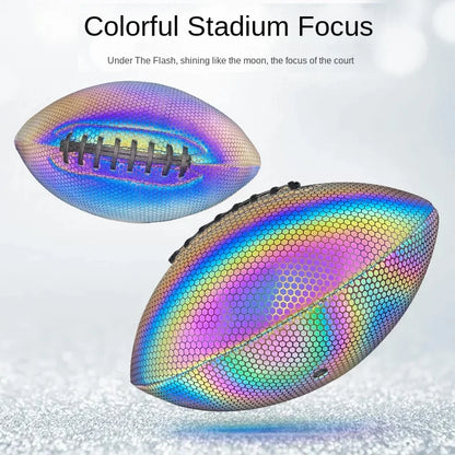 American Standard Competition No. 9 Training Football Reflective Luminous Fluorescent Direct Factory Supply for Cross-Border