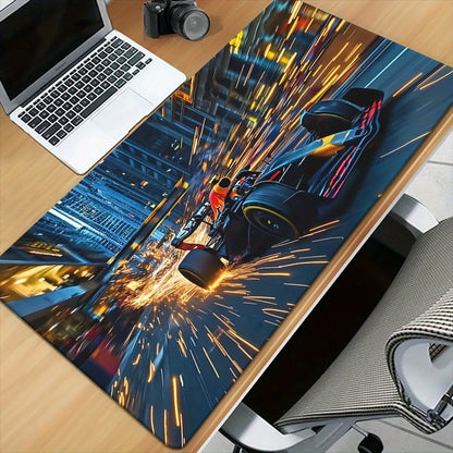 Cool Racing Car Stylish PC Gaming Mouse Pads Gamer Mats Teclado Ergonomic Pad Mat Laptop Office Carpet 900X400