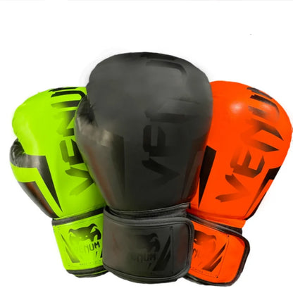 PU Workout Boxing Gloves Leather Sparring Training Fighting Gloves for Kickboxing Punching Bag Muay Thai MMA 14oz 12oz Gloves
