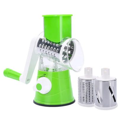 Multifunctional Hand-cranked Vegetable Cutter Kitchen Manual Vegetable Machine Grater Slicer Roller Type Vegetable Cutter