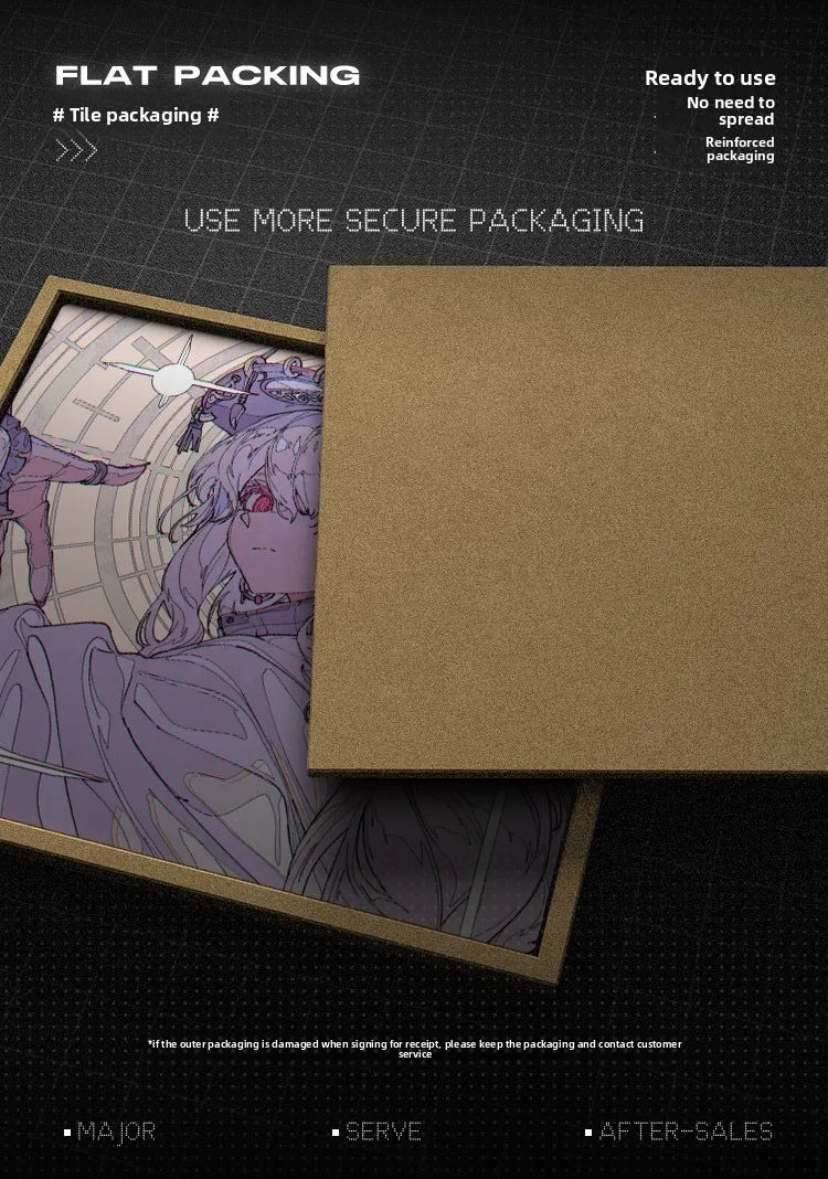 Resin Crystal Snow Professional Esports Lovely Girl Customized Smooth Glass Gaming Laptop Office Accessories Large Mouse Pad