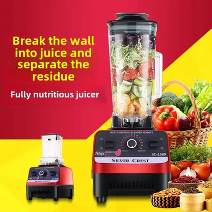Appliance 2 in 1 Blender and Juicer Mixer Grinder Smoothie Food Processor With Chopper Blender for Kitchen