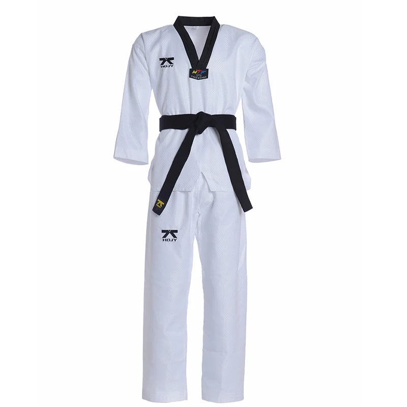 Wholesale Comfortable Lightweight Dobok Uniforms Customizable Karate Taekwondo Training Essentials with Large Mesh Design