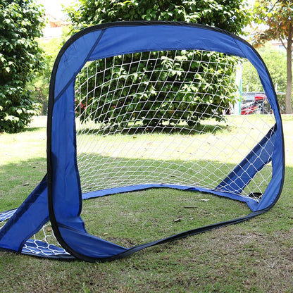 High Quality Eco-Friendly Water-Resistant Portable Soccer & Football Training Net Set Foldable Classic Style for Children